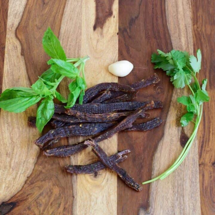 Thai Spiced Beef Jerky Square