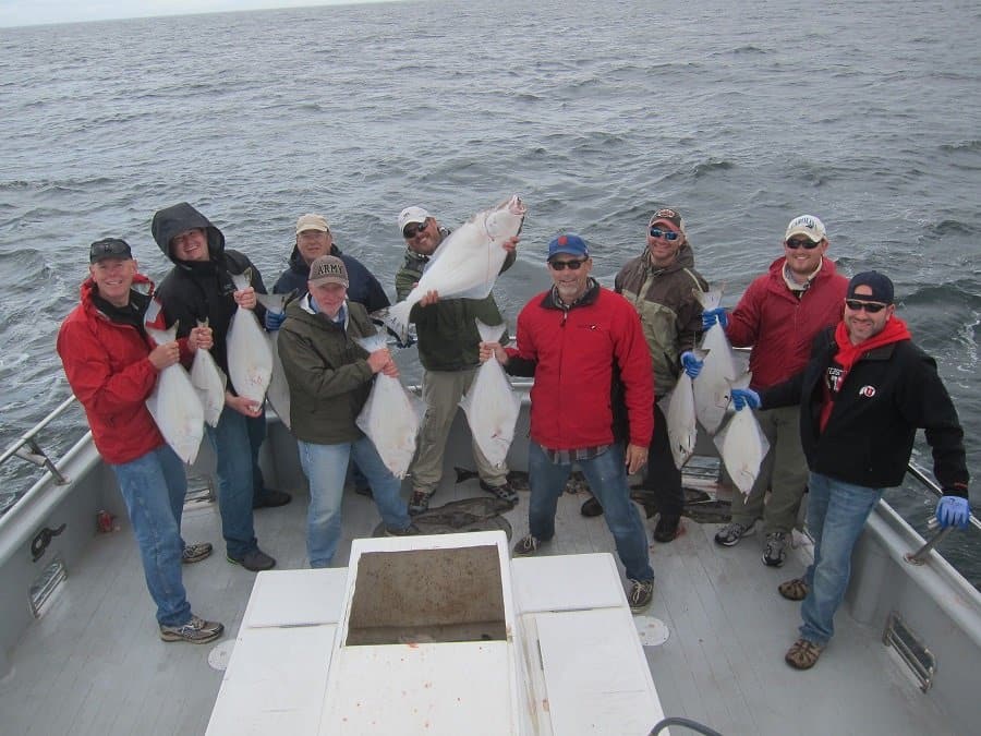 Group with Halibut