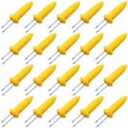 corn holders in rows