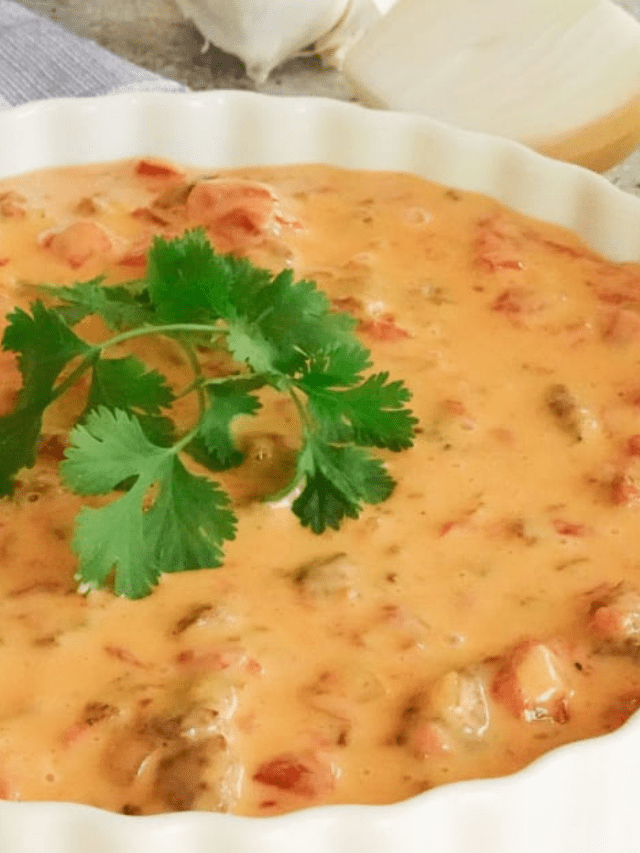 Smoked Queso Dip (Rotel & Spicy Sausage) Story