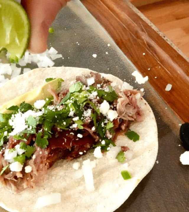 Street Style Smoked Pulled Pork Tacos Cover Image