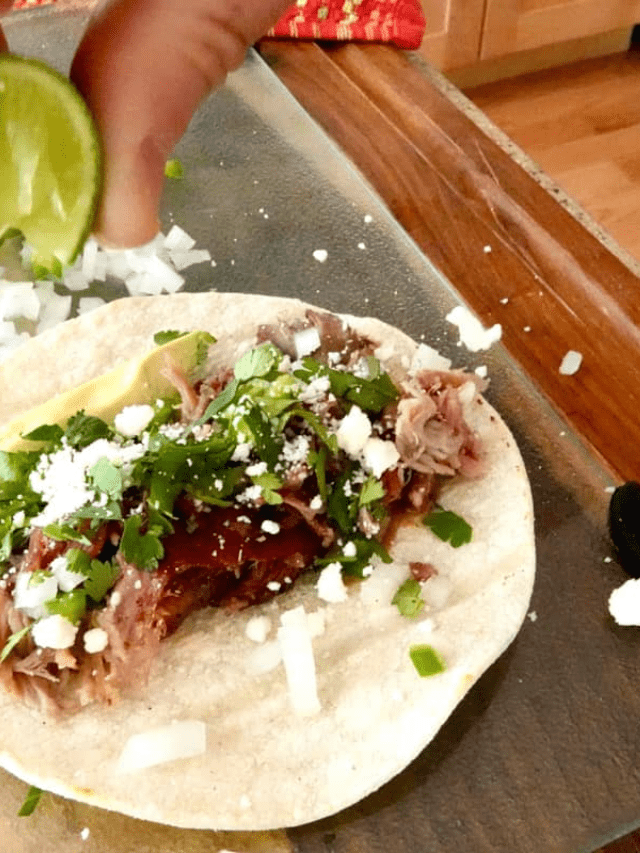 Street Style Smoked Pulled Pork Tacos Story
