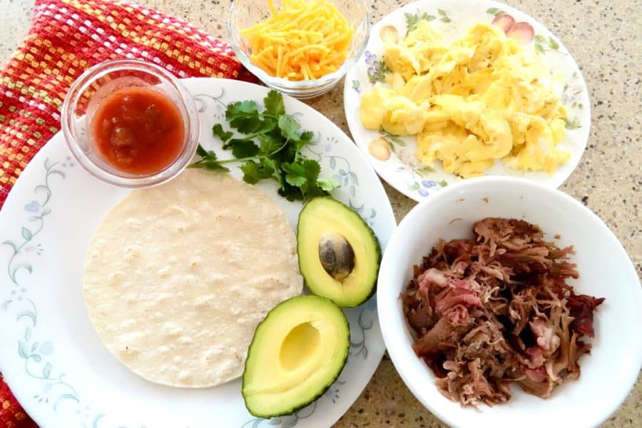 Pulled Pork Breakfast Tacos Jerkyholic