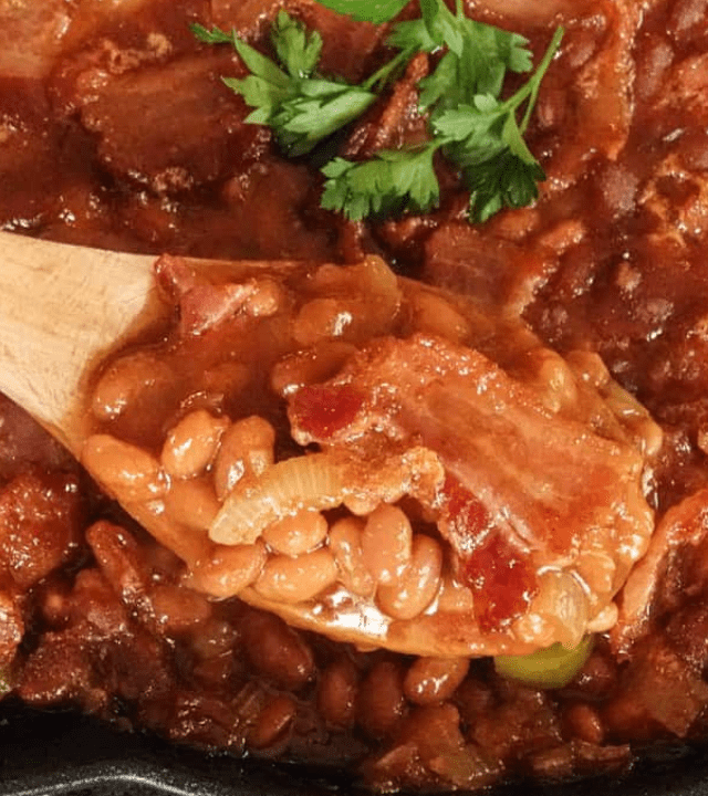 Smoked Baked Beans with Bacon Cover Image
