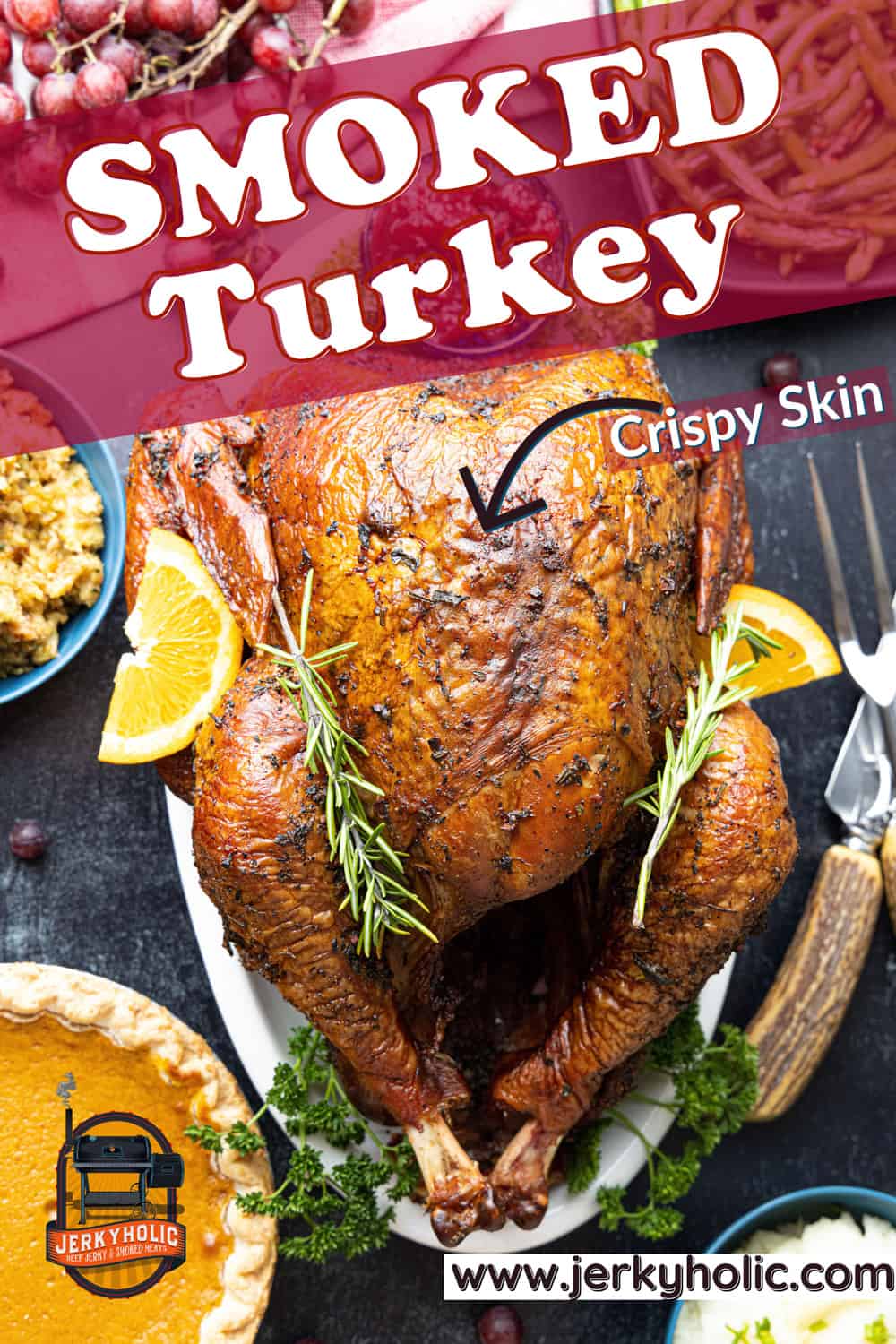 Perfectly Smoked Turkey (Crispy Skin)
