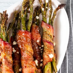 Bacon Wrapped Asparagus (Smoked)