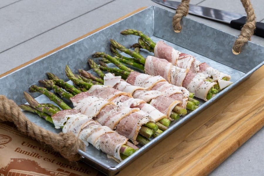 Bacon Wrapped Asparagus (Smoked) Jerkyholic